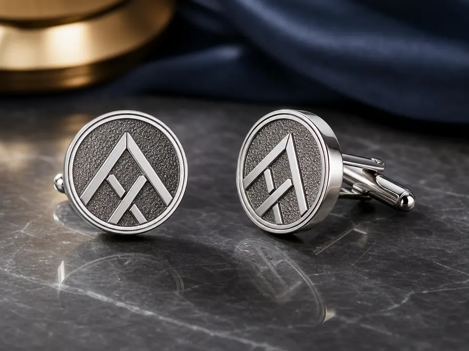  custom logo cufflinks