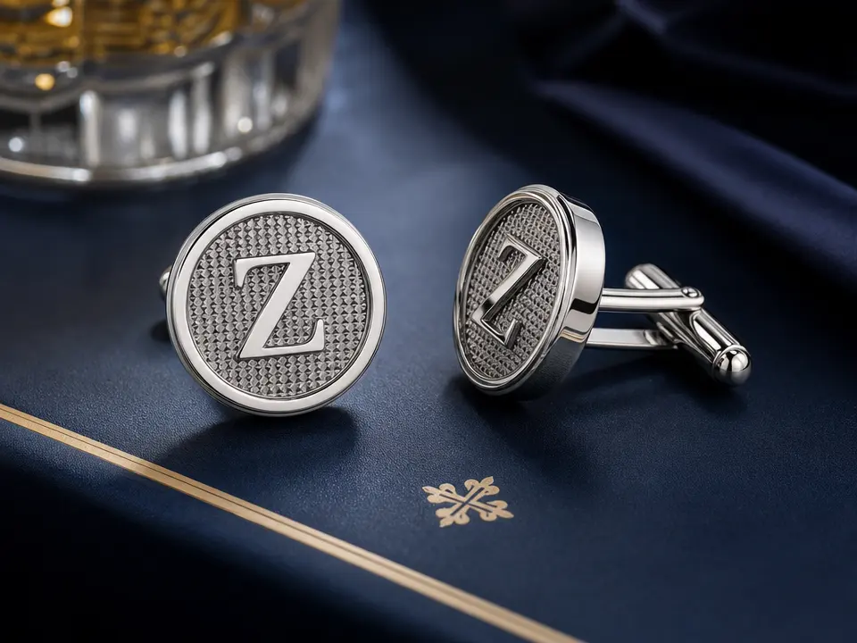  custom initial cufflinks