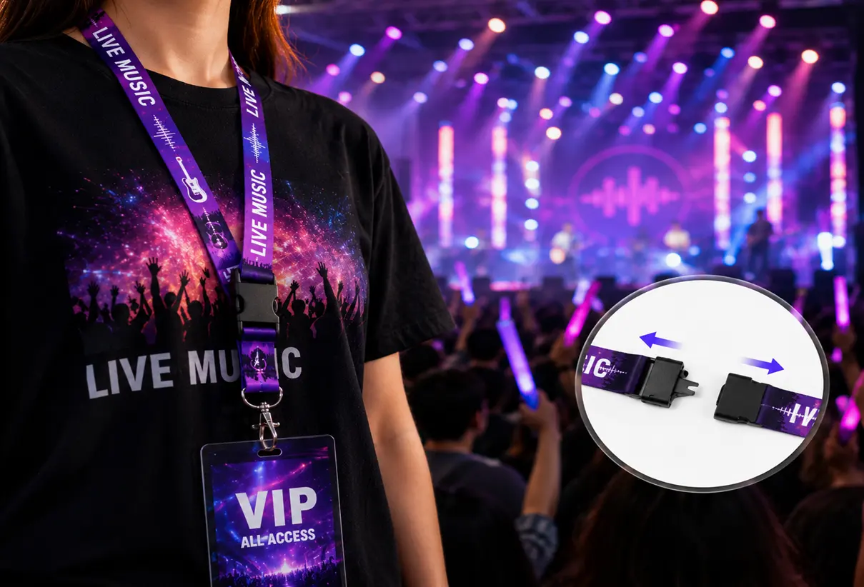Breakaway Lanyards for Big Events