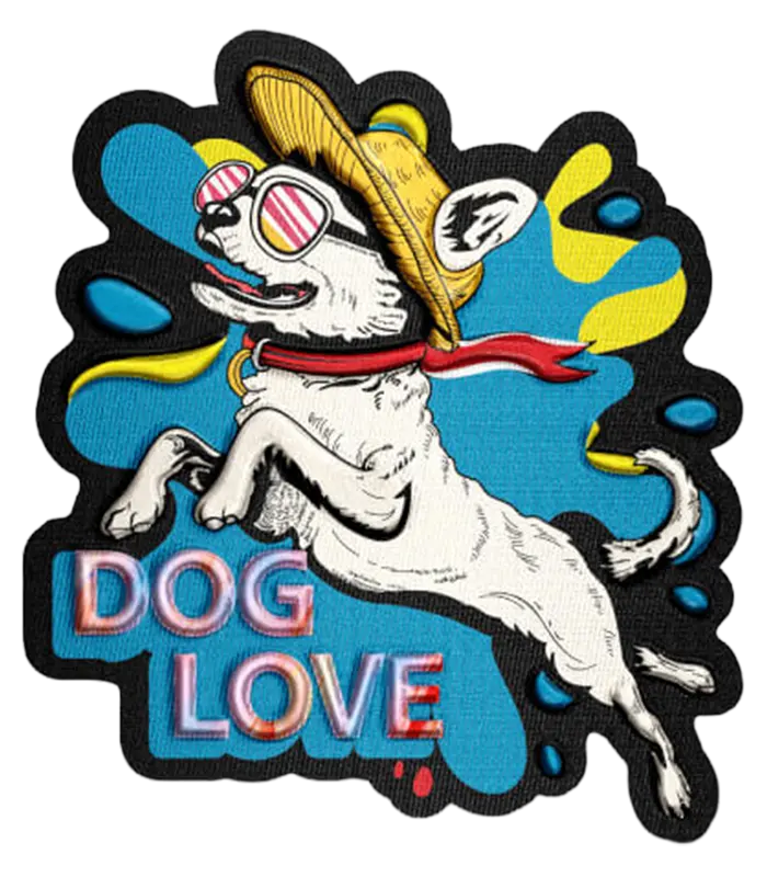 Full Embroidered + Full Printed Patches