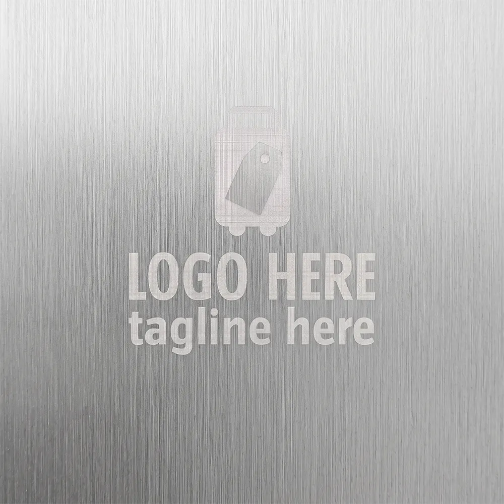 Metal Luggage Tag - Laser Engraving