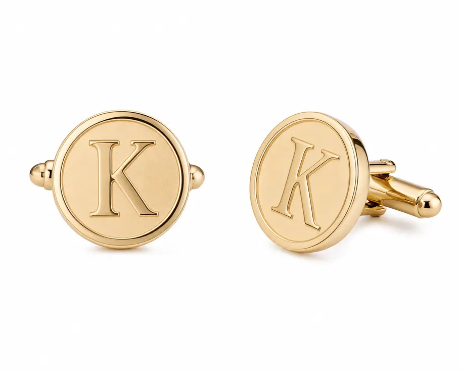 Custom Initial Cufflinks Custom Initial Cufflinks