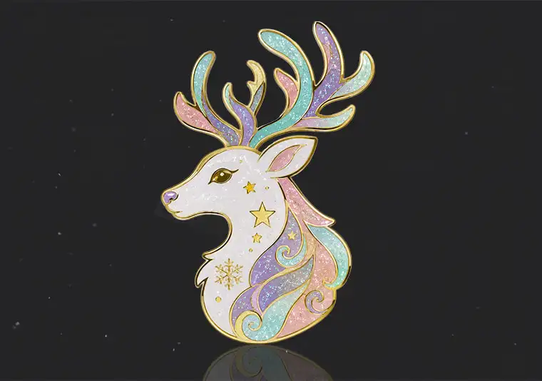 Glitter Hard Enamel Pins Glitter Hard Enamel Pins