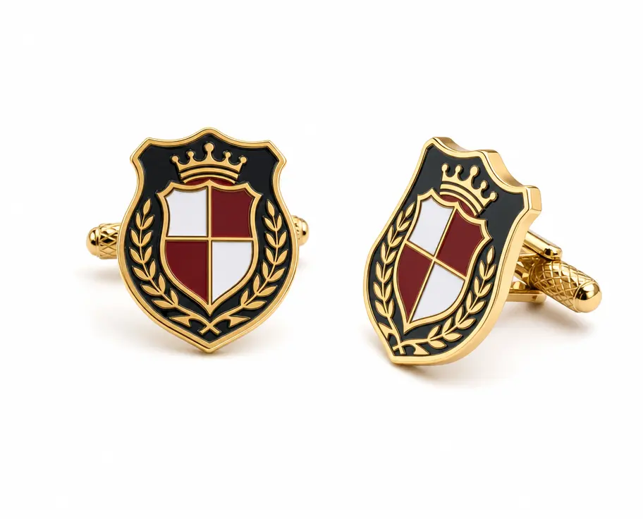 Custom Hard Enamel Cufflinks Custom Hard Enamel Cufflinks