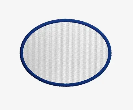 Blank Patches-Horizontal Oval