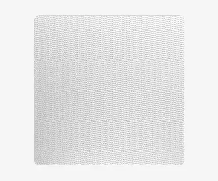 Blank Patches Twill-White