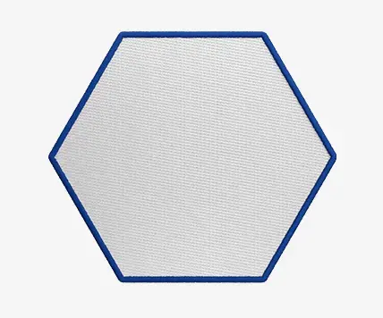Blank Patches-Hexagon