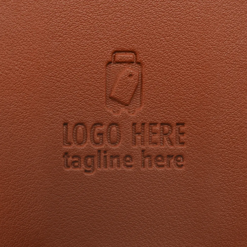 Leather Luggage Tags - Debossing