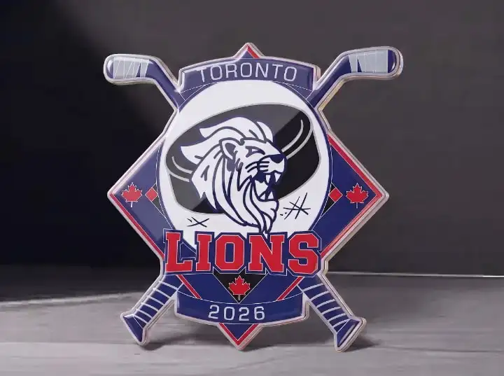 Printed Hockey Pins Printed Hockey Pins