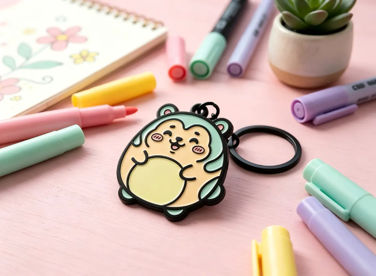 Anime Soft Enamel Keychain