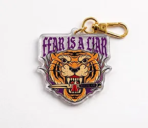 glitter keychain custom glitter acrylic keychain