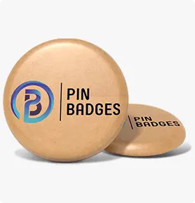 Kraft Paper Button Badges Kraft Paper Button Badges