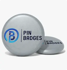 Silver Paper Button Badges Silver Paper Button Badges