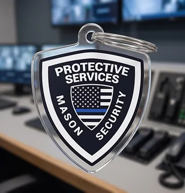 wholesale Veteran acrylic keychains Police Acrylic keychains