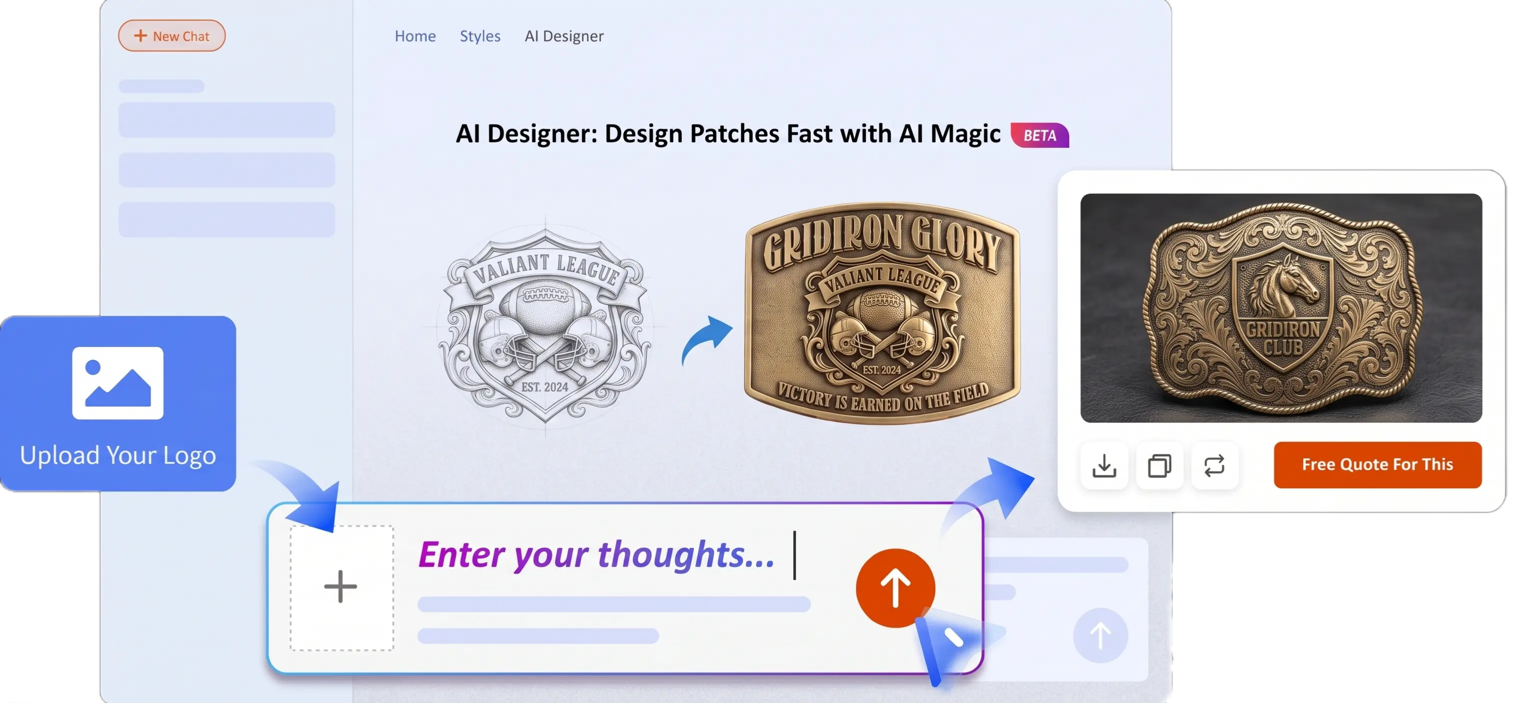 AI Belt Buckles Generator AI Belt Buckles Generator