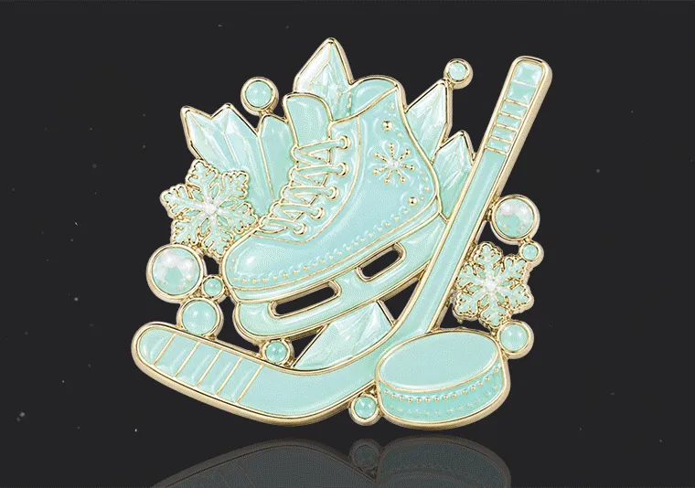 Glow In The Dark Hockey Pins Glow In The Dark Hockey Pins