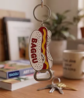 Cool Restaurant Merchandise keychain bottle opener