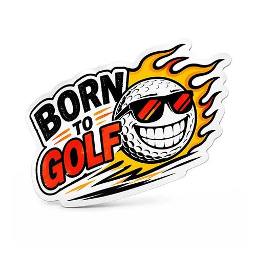 Custom Golf Stickers