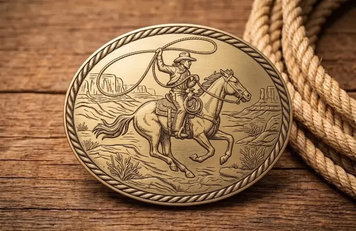 Antique Finish Cowboy Belt Buckles Antique Finish Cowboy Belt Buckles