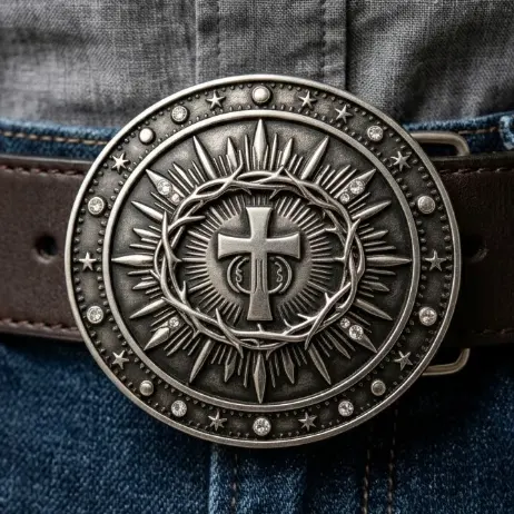 Custom Christian Belt Buckles for Men