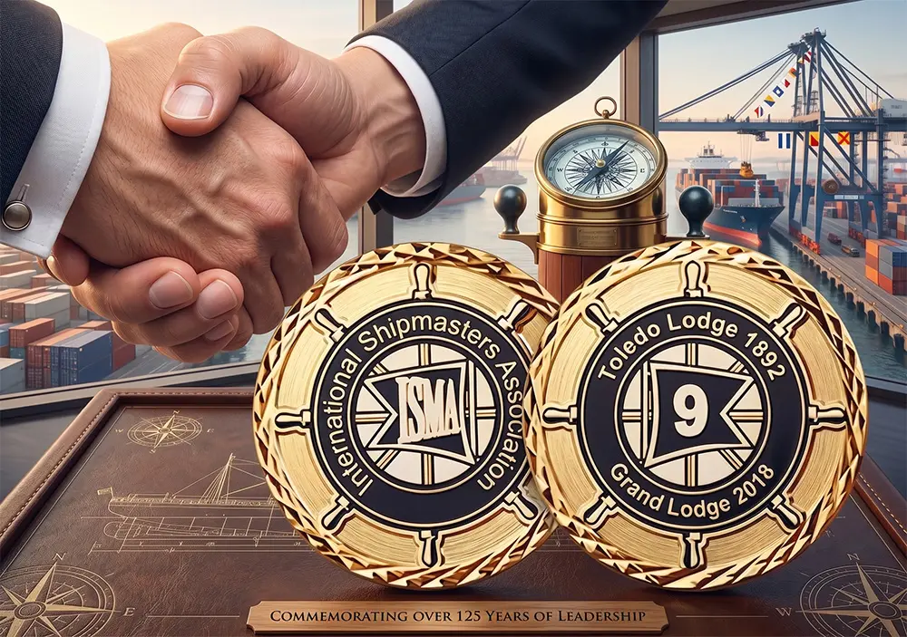 International Shipmasters Association Company Coins International Shipmasters Association Company Coins