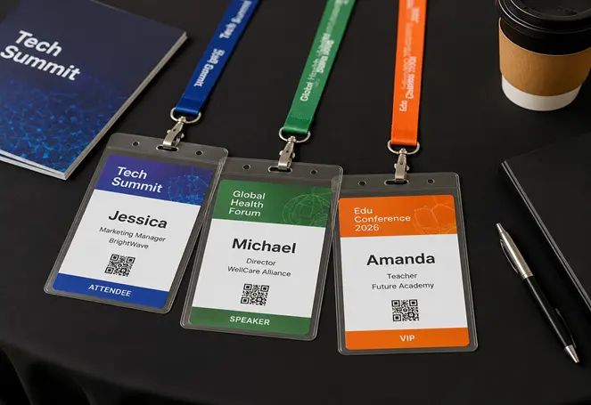 Conference Badge Holders