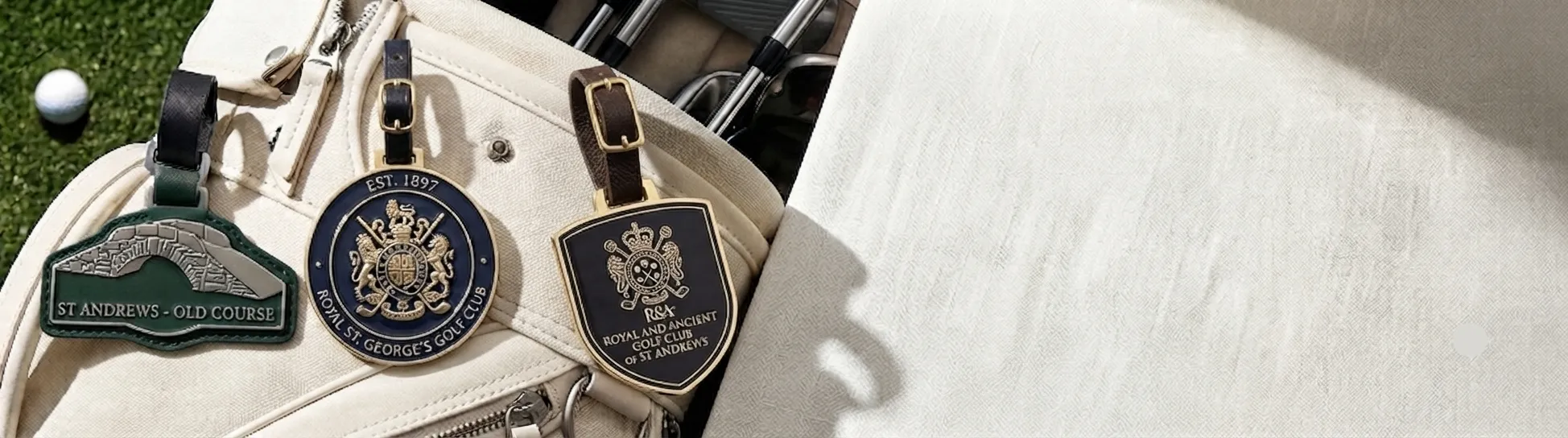 Custom Metal Golf Bag Tags