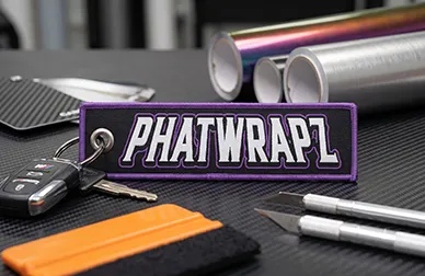 Custom Wove Jet Tag