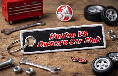 Custom Embroidered Jet Tag