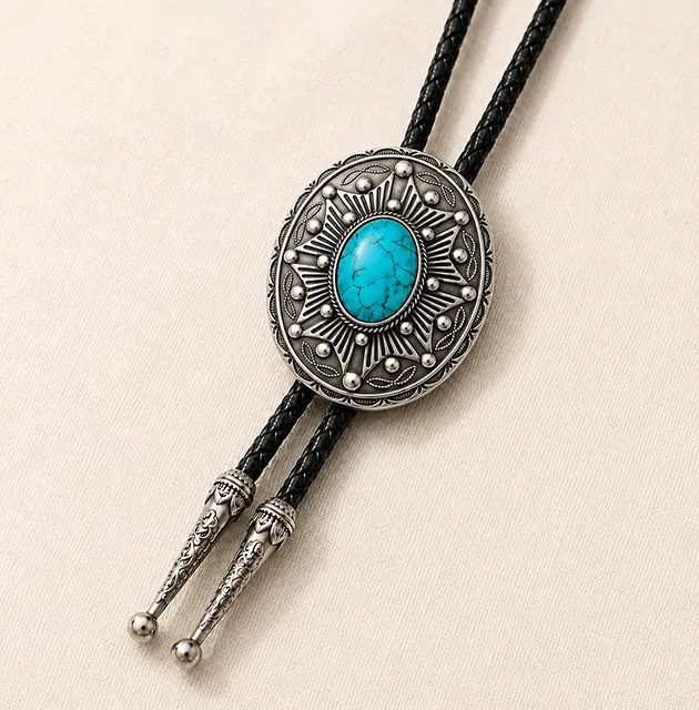 Custom Turquoise Bolo Ties Custom Turquoise Bolo Ties