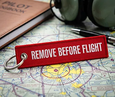 embroidered jet tags for flight