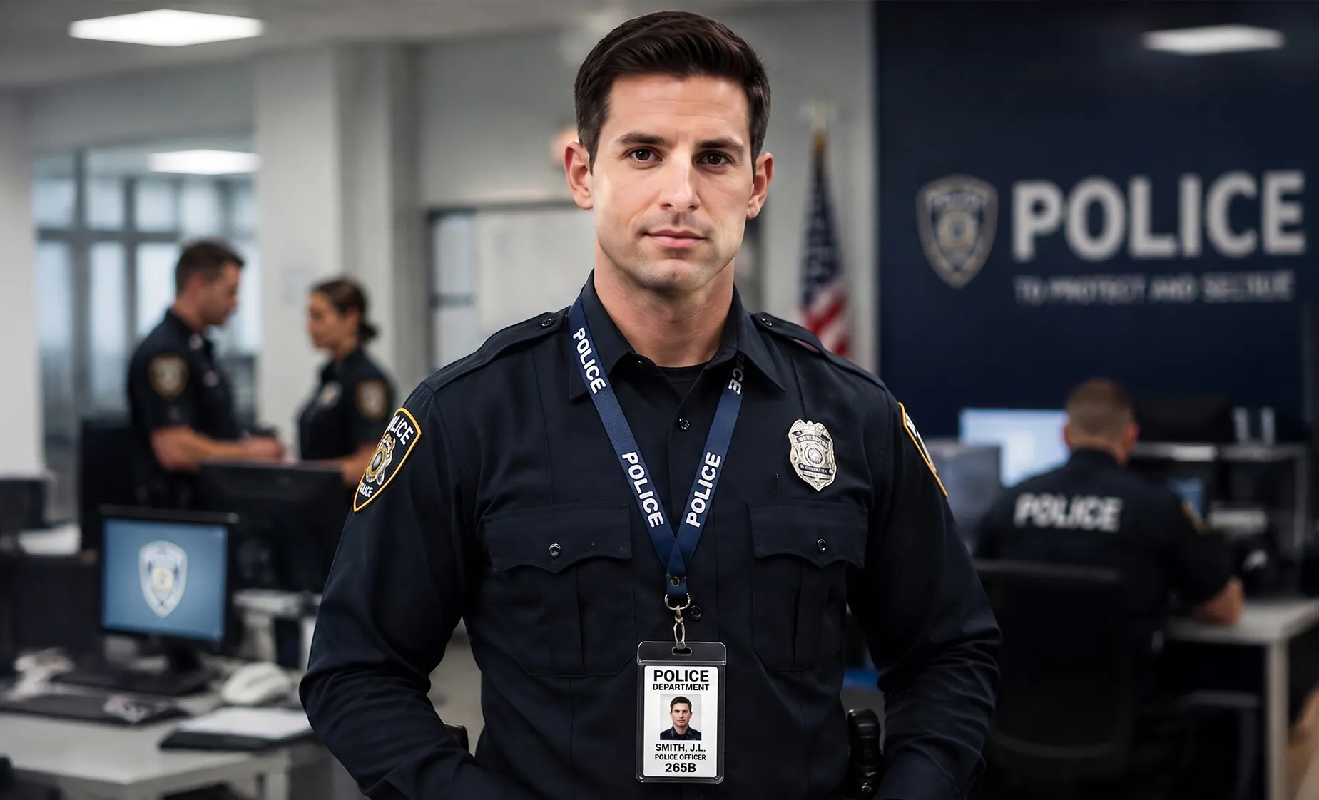 Police Badge Holders