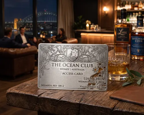 Luxury Metal Access Cards