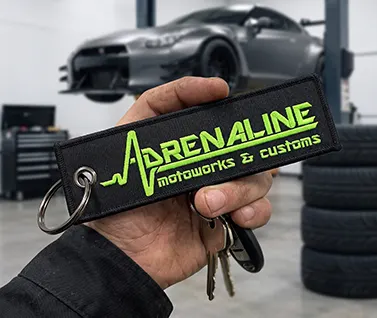 custom motorcycle jet tags