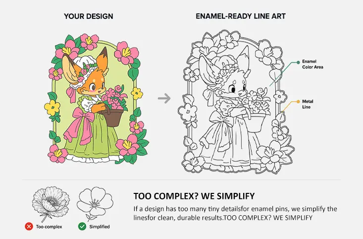 Create Enamel Pins Line Art Create Enamel Pins Line Art