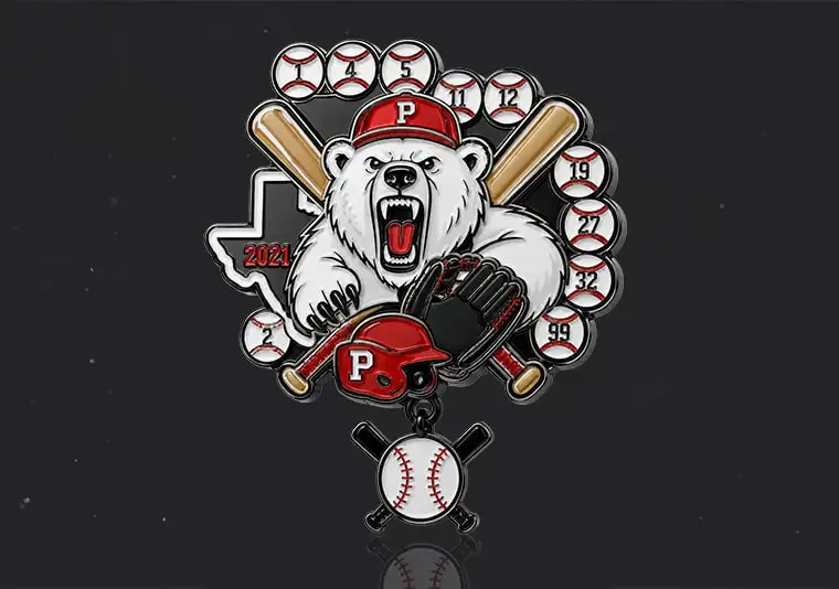 Danglers Baseball Pins