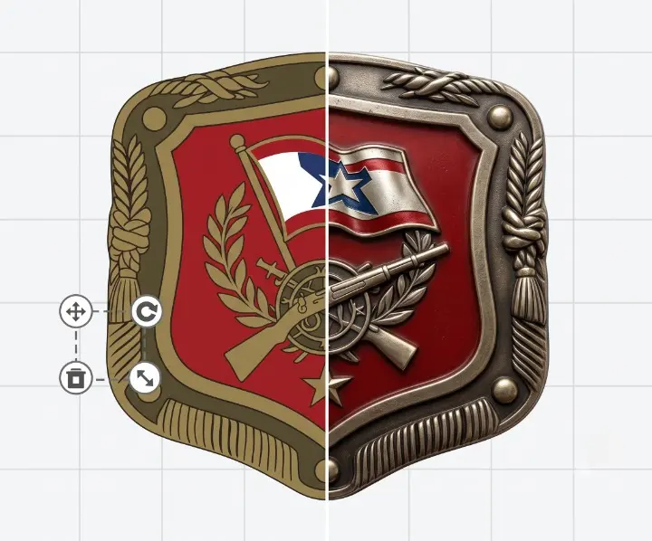 Flag Military Belt Buckle Template Flag Military Belt Buckle Template