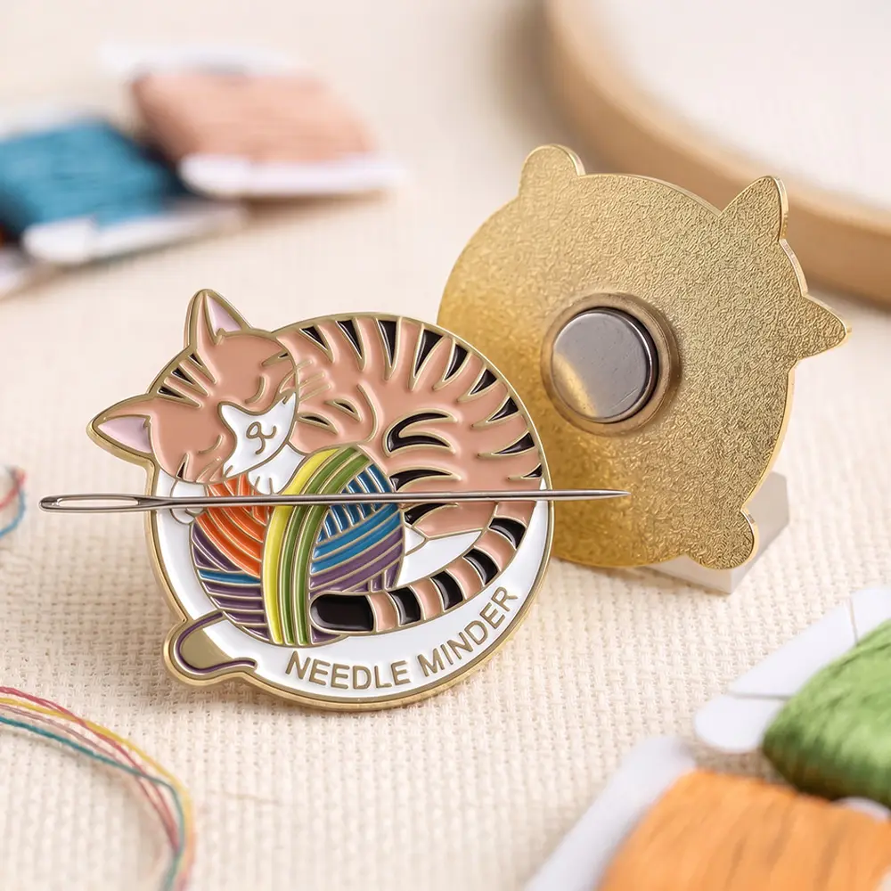 Soft Enamel Needle Minder
