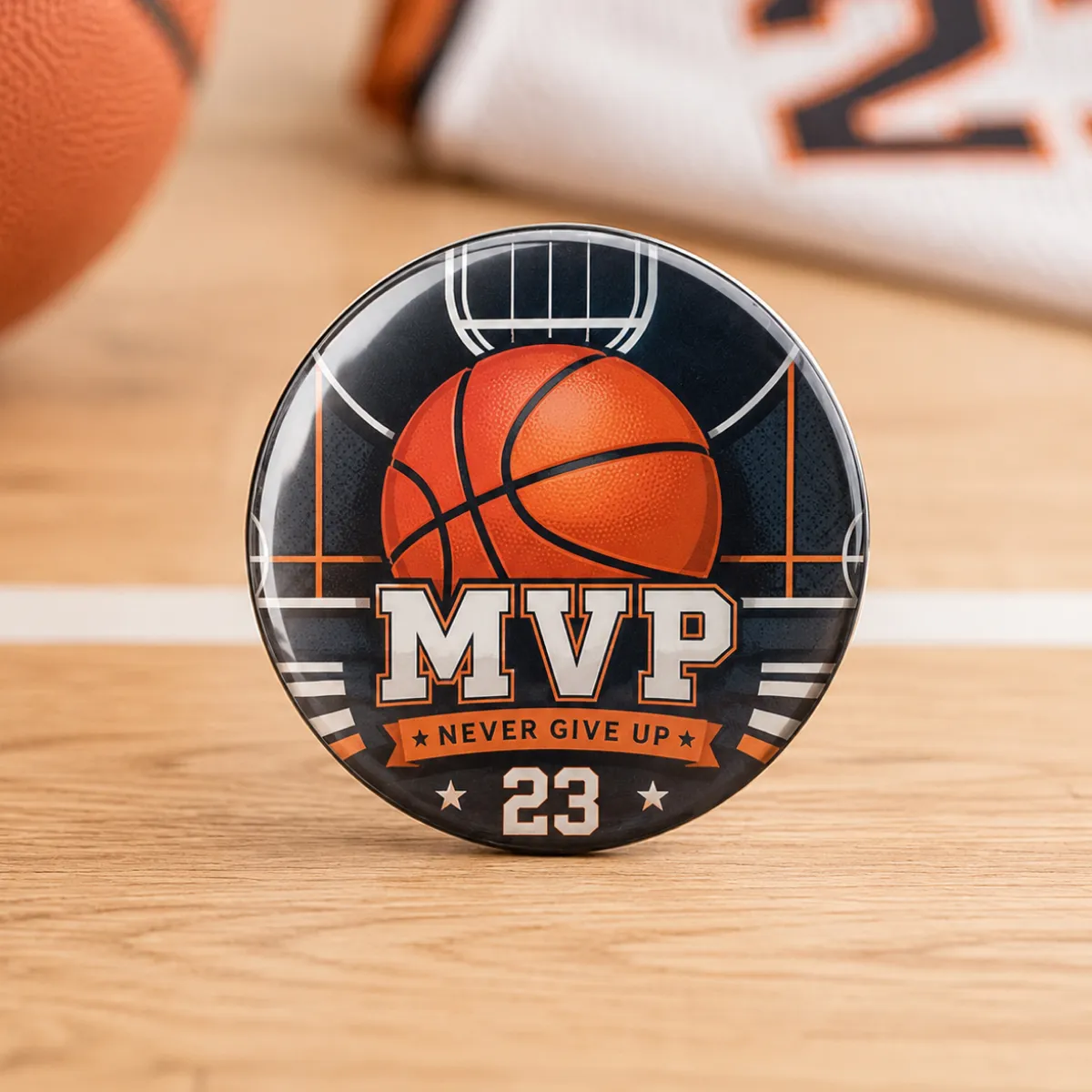 Sports Button Pins