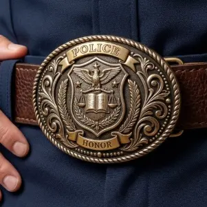 Law Enforcement Belt Buckle
