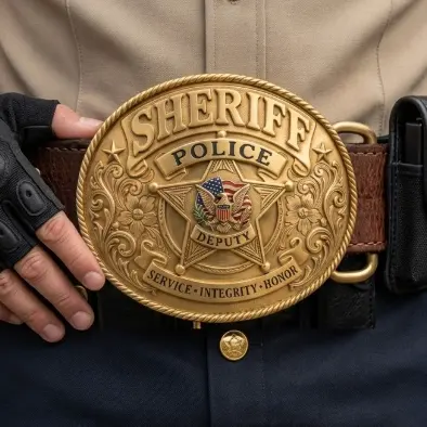Sheriff Belt Buckle