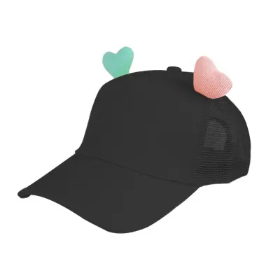Breathable Heart Baseball Hat Breathable Heart Baseball Hat