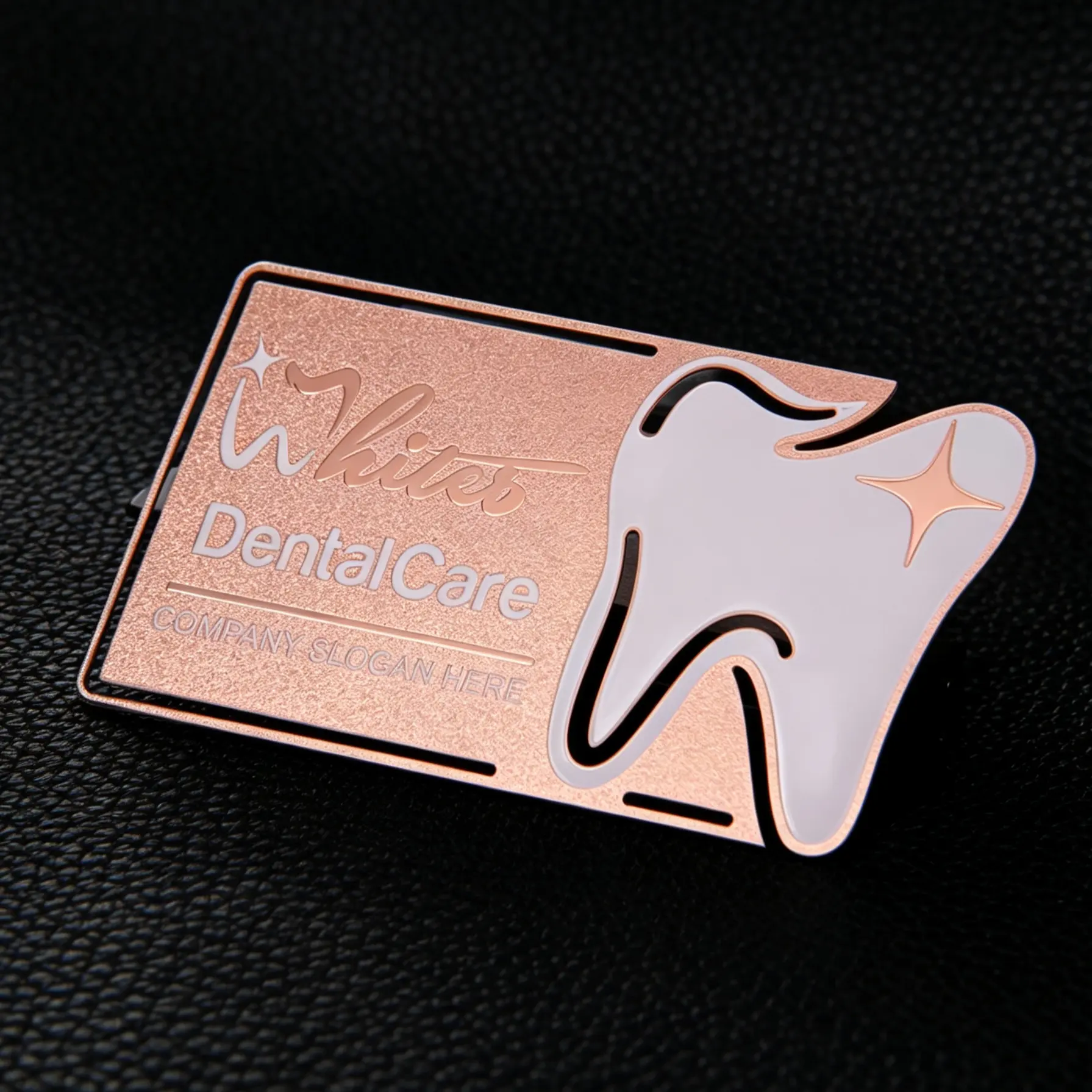 Rose Gold Metal Business Cards Rose Gold Metal Business Cards