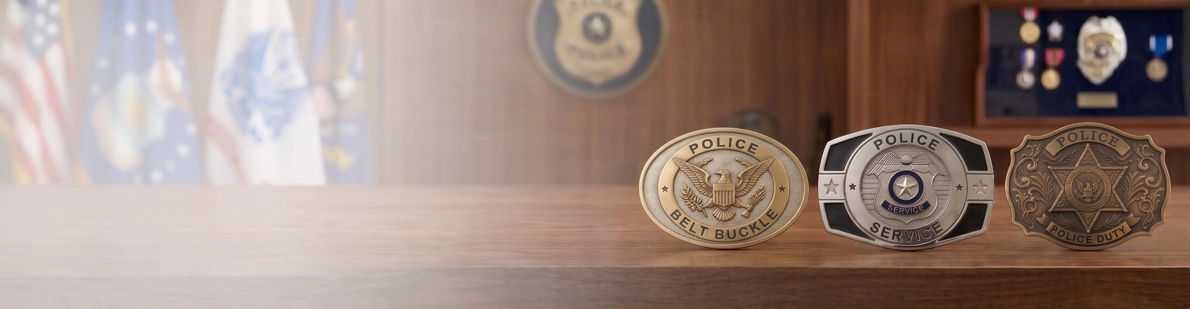 Custom Police Belt Buckle