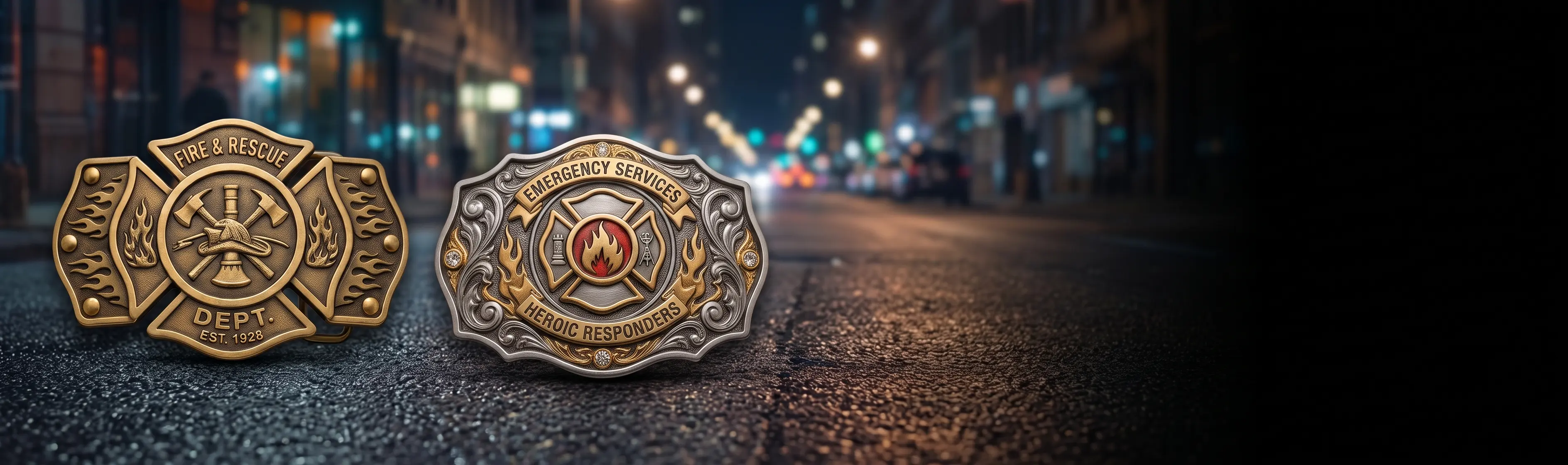 Custom Firefighter Belt Buckles Custom Firefighter Belt Buckles