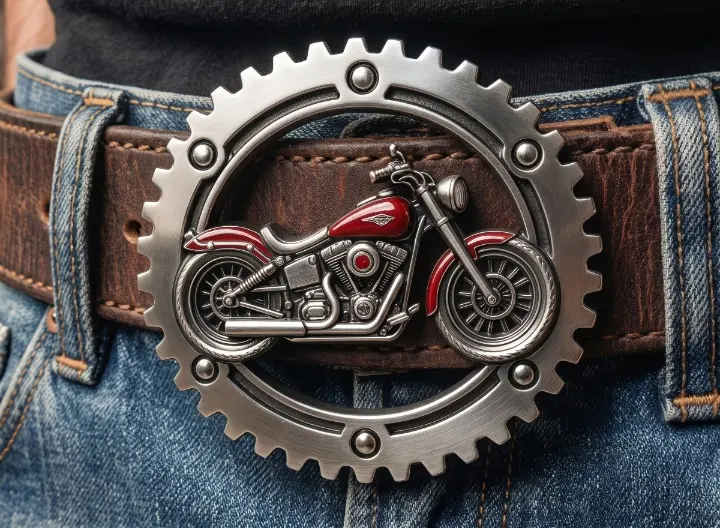 Hollow Out Motorcycle Belt Buckle