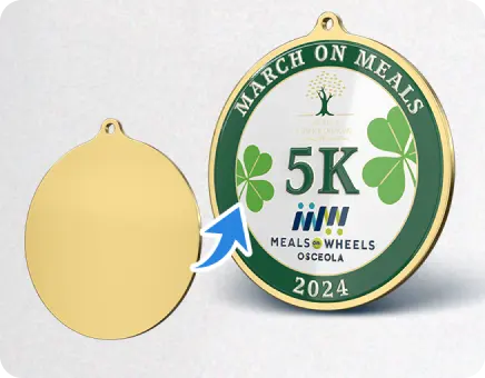 Rush Printed Medals