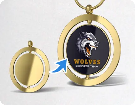 Rush Printed Keychains