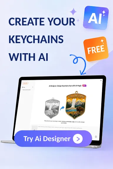 keychain AI generator tool create your keychain with AI generator