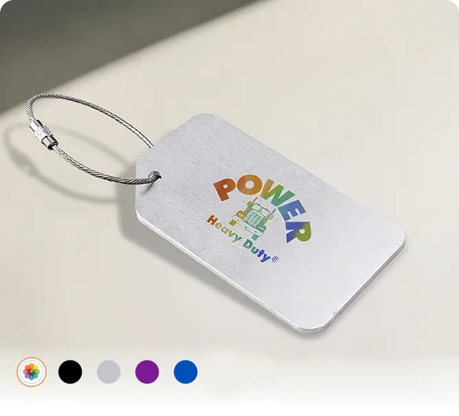 Bright Color Aluminum Luggage Tag Bright Color Aluminum Luggage Tag